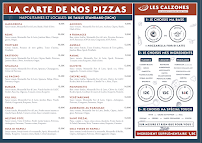 Menu Hé Papé - Pizzas fraîches & Snack Page 1