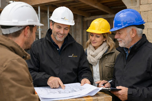 Pojet de rénovation à BesançonChez Camif Habitat...