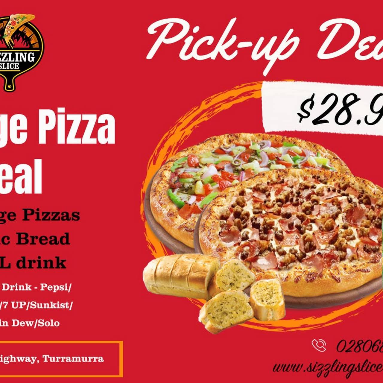 Sizzling Slice Turramurra Pizza Takeaway in Turramurra