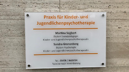 Praxis für Kinder- und Jugendlichenpsychotherapie Martina Segbert und Sandra Gronenberg