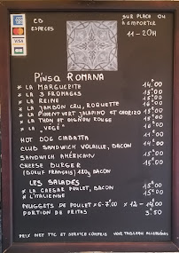 Menu Chez Lina Page 1