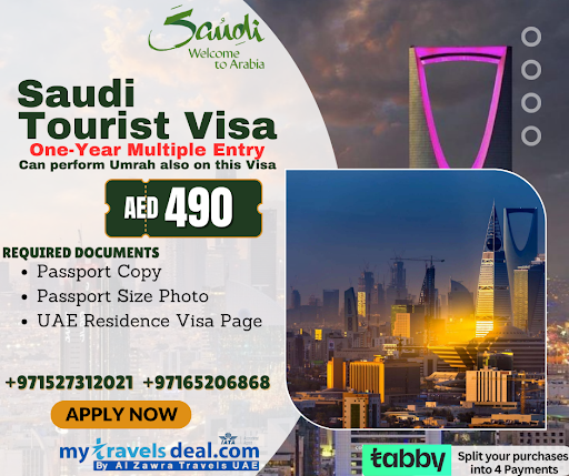 10 % OFF FOR SAUDI TOURIST VISA