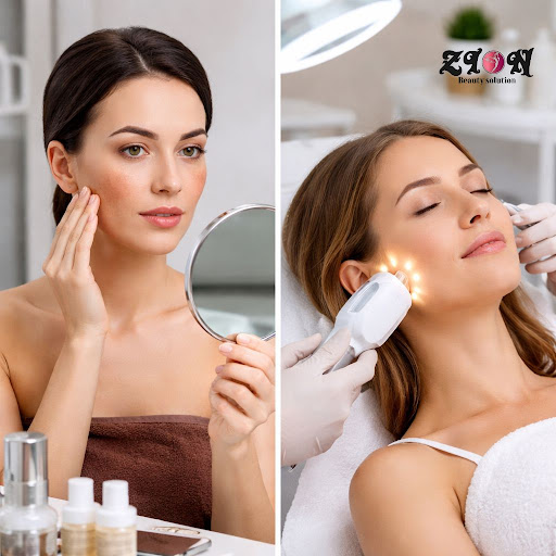Noticing brown patches or tiny dark spots on your face and unsure what they are? At ZION AESTHETI… post image