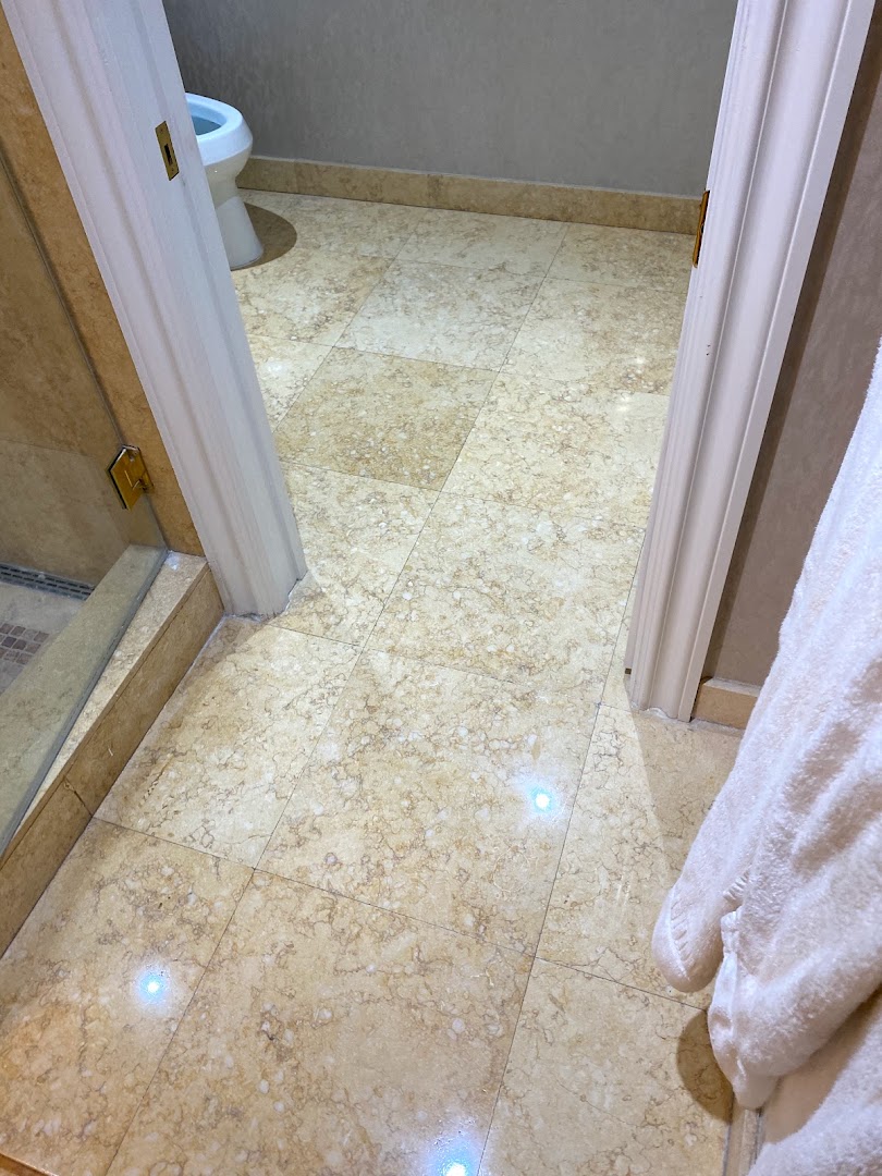 Granite countertop sealing and stain removal in a Coral Gables kitchen — Stone Pros stone restoration in Coral Gables