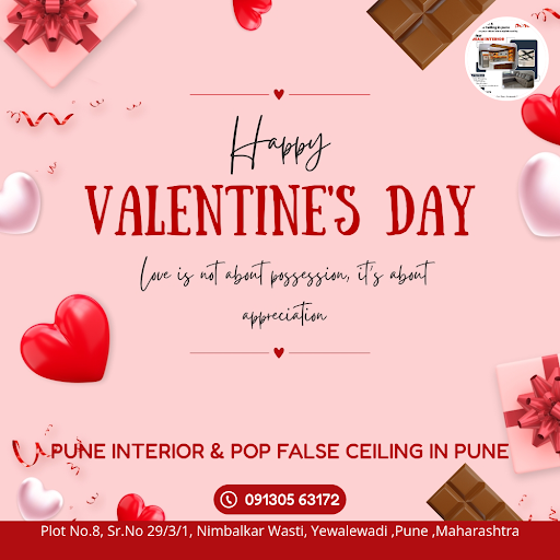 ！Pune Interior & Pop False Ceiling，。，，。Pune，、，#PuneInterior #ValentineDaySpecial #LoveAtHome post image