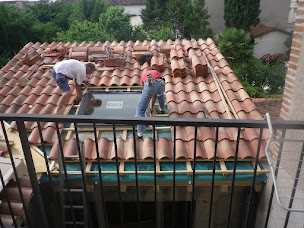 Photo n°19 de SARL Société Charpentes Menuiserie Bibanow Lautier à Florentin (Couvreur)