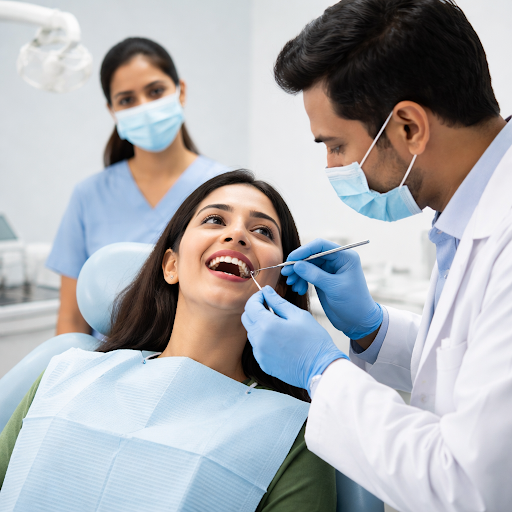 Healthy teeth start with regular dental check-ups. At Sniora Dental & Aesthetic Care in Shastri N… post image