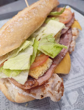 Sándwich Lomo Bacon Y Queso