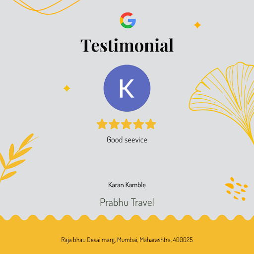 Karan Kamble's unforgettable experience with Prabhu Travel in Mumbai! He loved the luxury bus ren… post image