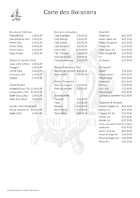 Menu Le Phare 1852 Page 3