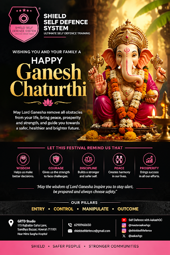 🙏 Happy Ganesh Chaturthi from SHIELD SELF DEFENCE SYSTEM! 🐘🌺 post image
