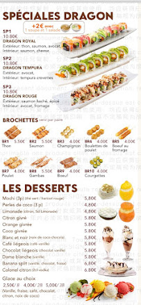 Menu Sushi Nevers Page 9