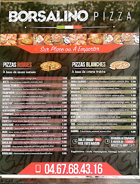 Menu Borsalino pizza Page 2
