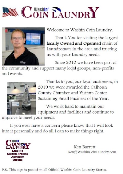 Washin Golden Springs Coin Laundry