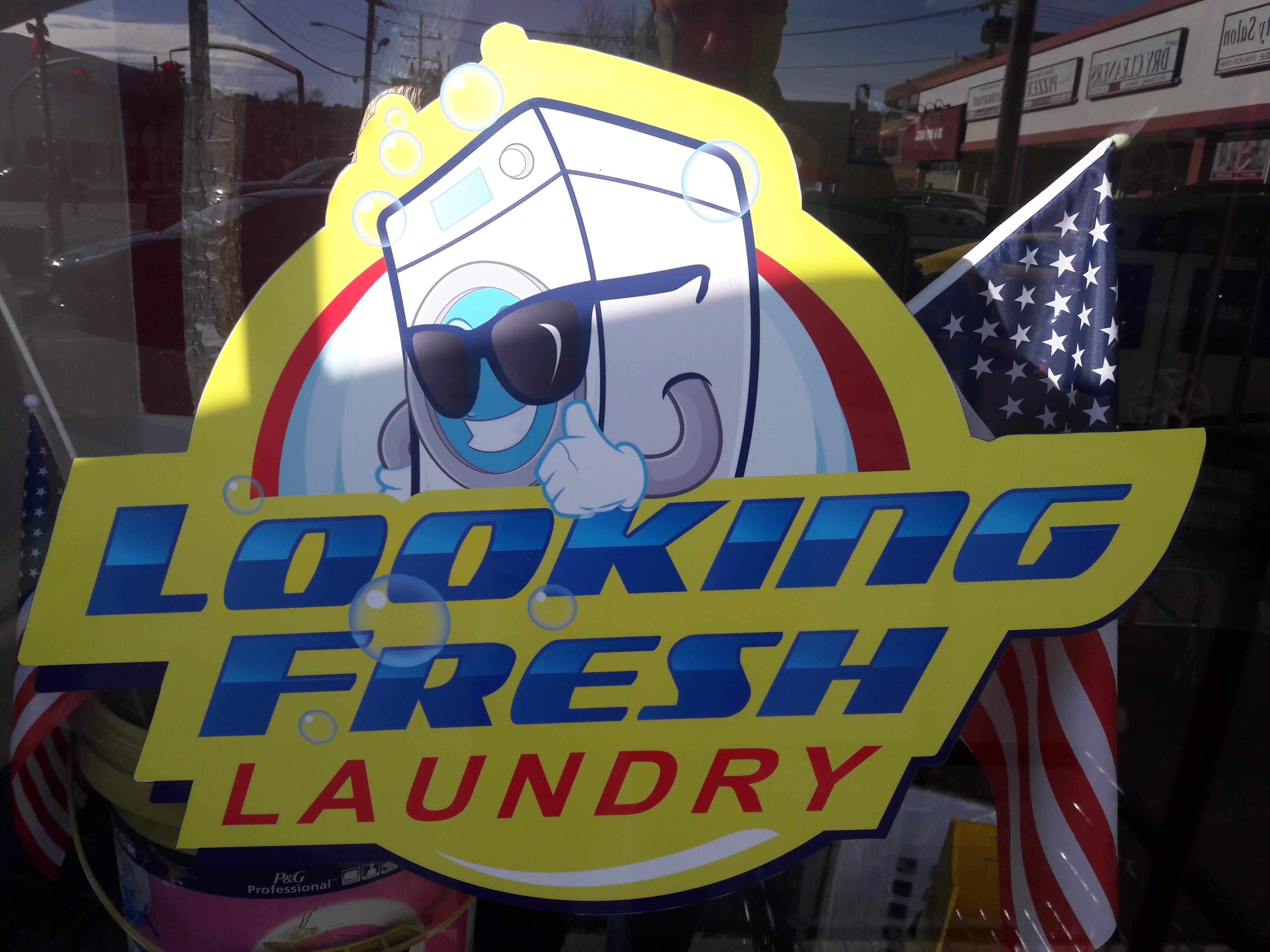 Clean laundry equipment at Looking Fresh Laundry in Lynbrook, NY