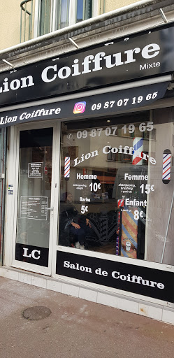 Lion coiffure Logo