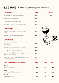 Menu A La Bonne Franquette Page 3