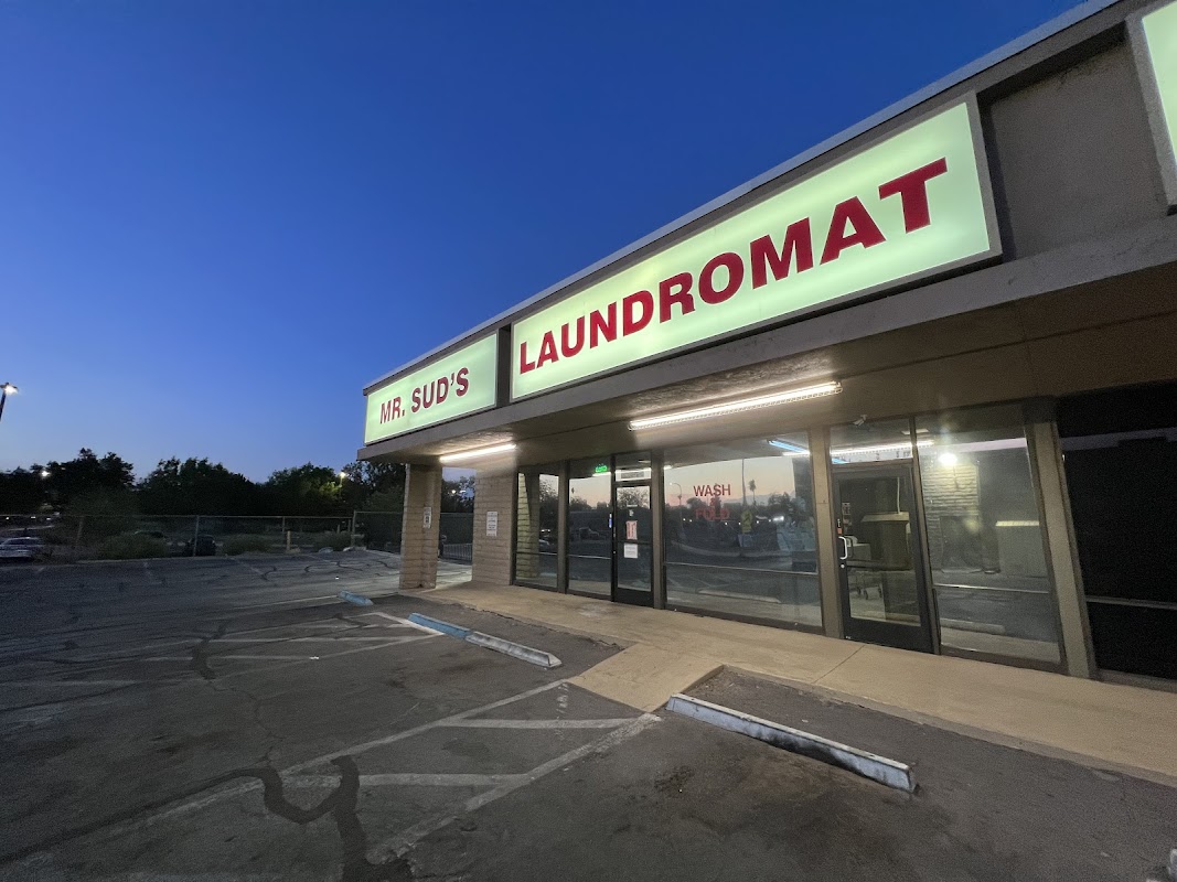 Self-service laundry at Mr. Suds Laundromat, Las Vegas, NV