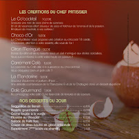 Menu La Brasserie Flow - Chassieu Page 5