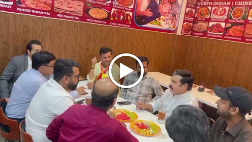 #shrikantverma   Visited our Old shiva da Dhaba Enjoyed Food With us Thank You So much post image