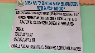 Photos of Gereja GKSBS A.Widodo