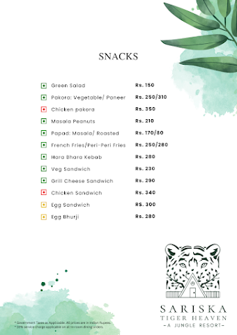 Sariska Tiger Heaven by null