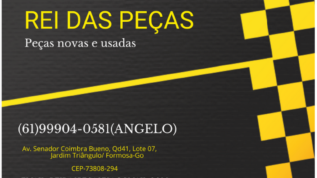 REI DAS PEÇAS FORMOSA GO - Loja De Peças Automotivas Usadas em