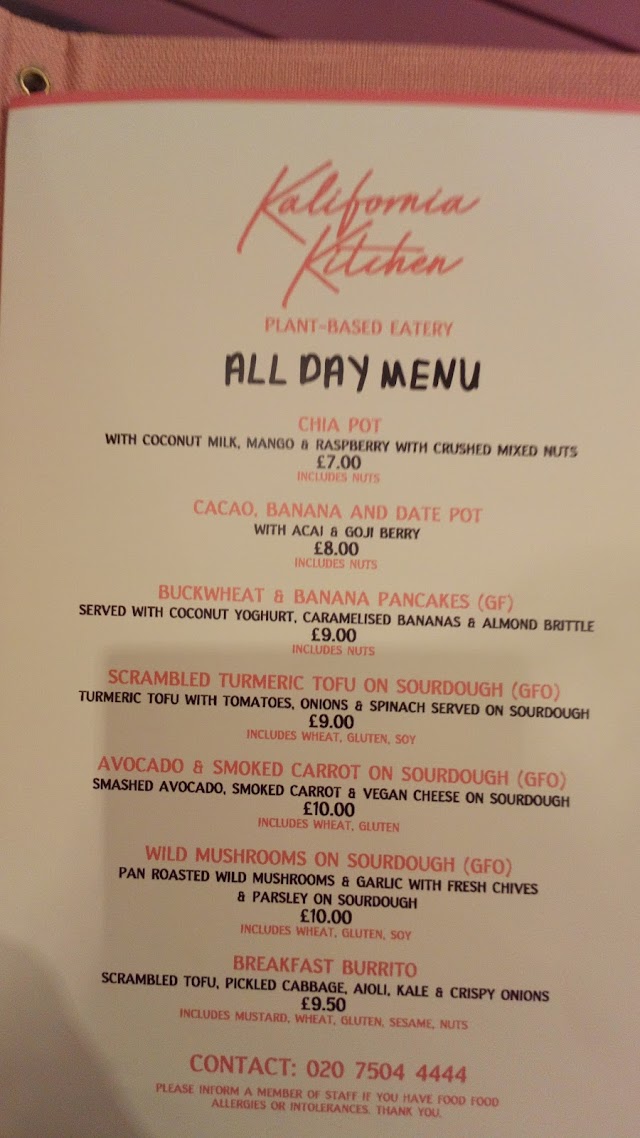 Kalifornia Kitchen