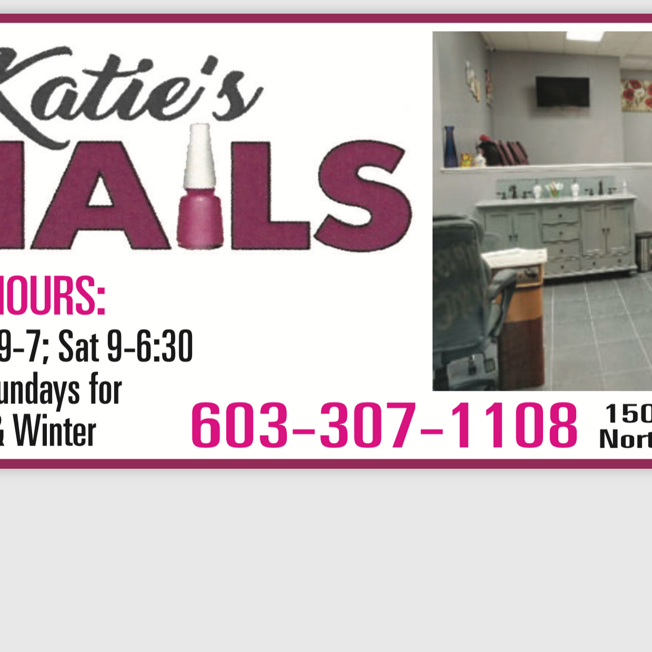 Katie’s nails Nail Salon in North Conway