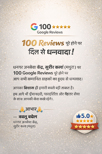 🌟 100 Google Reviews – Heartfelt Thanks! 🌟 post image