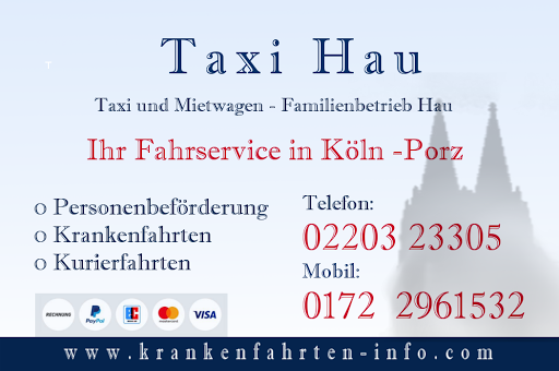 Taxi Hau I Kurier und Krankenfahrten - Thumbnail