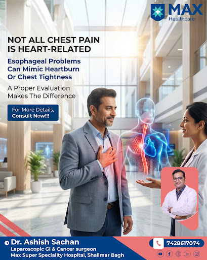 Experiencing chest pain and worried it’s a heart problem? It might not always be. ⚠️ post image