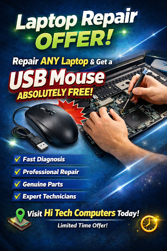 Repair any Laptop Desktop and get *Cleaning Gel* free post image