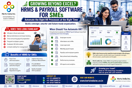 HRMS Software for SMEs: When Should a Growing Business Automate HR? post image