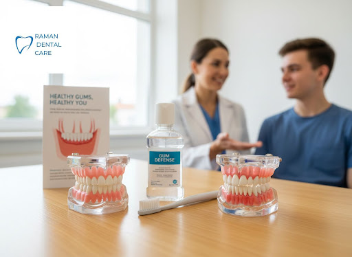Bleeding gums, bad breath or loose teeth are often early signs of gum disease. At Raman Dental ca…