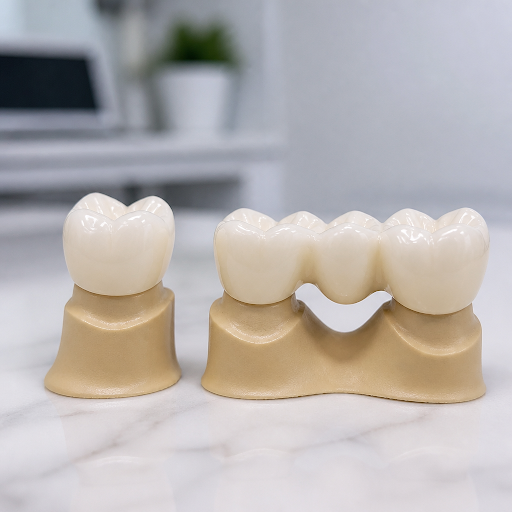 Confused between dental crowns and bridges? At Signia Smile Studio - Dental Clinic in Raipur (Chh… post image
