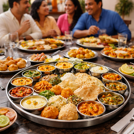 Planning a family get-together and searching for a satisfying veg thali near you in Camp? At 56 B…