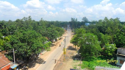 Photos of Dhaka intersection