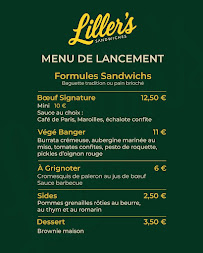Menu Liller’s Page 1