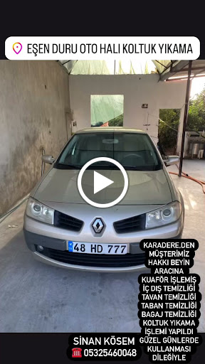 EŞEN DURU OTO HALI KOLTUK YIKAMA
