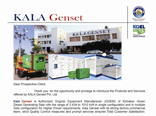 Kirloskar Generator Canopee post image