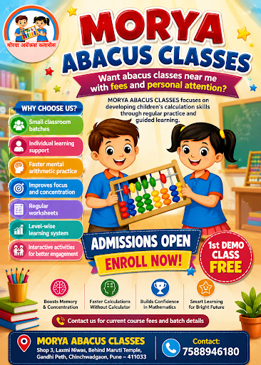 🌟 MORYA ABACUS CLASSES 🌟 post image