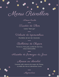 Menu L'Ardoise du XV Page 8