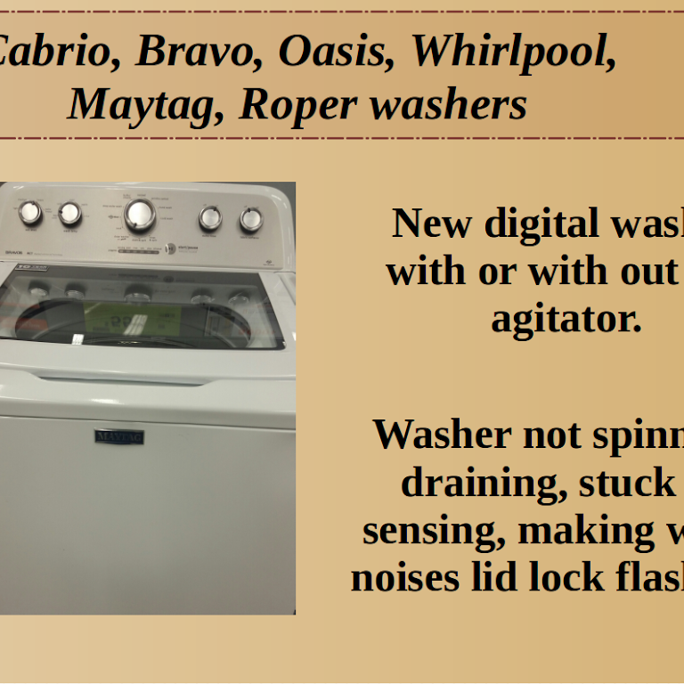 Mike D's Washer and Dryer Repair Washer & Dryer Repair Service in
