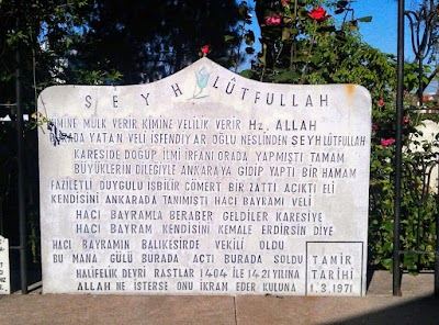 Şeyh Lütfullah Hazretleri Türbesi