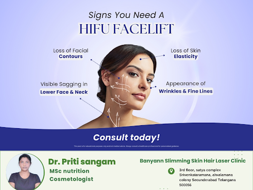 Notice sagging skin, loss of facial contours, or fine lines? HIFU facelift uses focused ultrasoun… post image