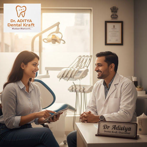 At Dr. Aditya Dental Kraft in Ghaziabad, every patient visit is designed to be comfortable, trans… post image