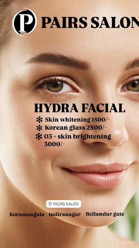 Refresh and revive your skin with our Hydra Facial at PAIRS SALON – the ultimate solution for dee… post image