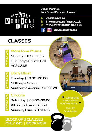 MoreTone Fitness - Personal Trainer