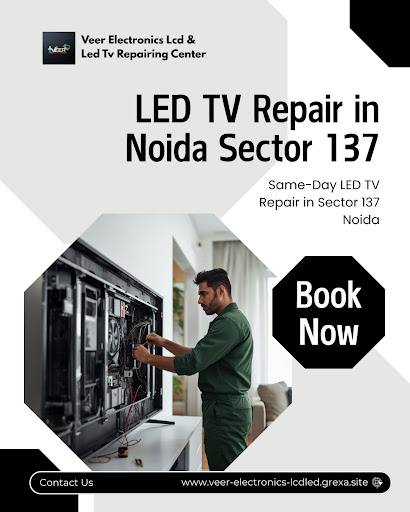 Veer Electronics delivers professional LED TV repair in Noida Sector 137. Our experts handle all… post image